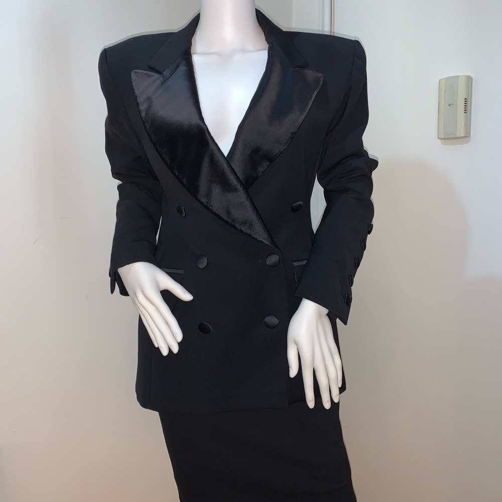 ESCADA TUXEDO JACKET black blazer